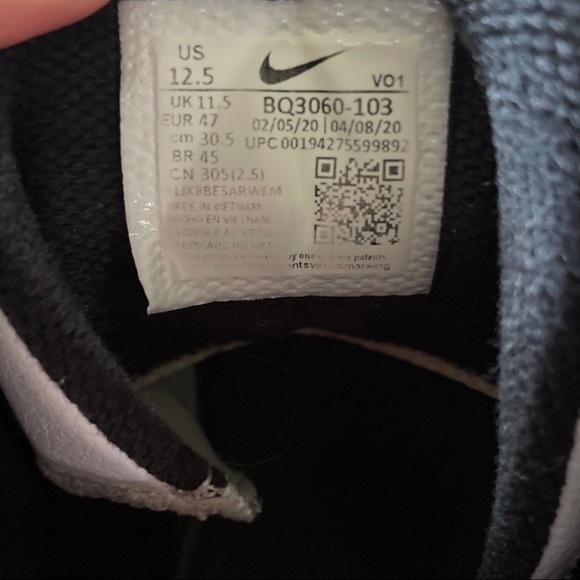 Nike Zoom Kyrie Flytrap III shoes JBY 11.23 sneakers white gray black - Picture 14 of 14